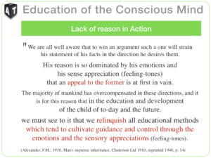 Slide4b- Reason dominated by sensory appreciation