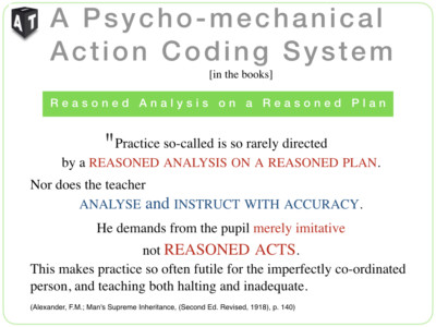 Slide5-Accurate instructions require a reasoned analysis